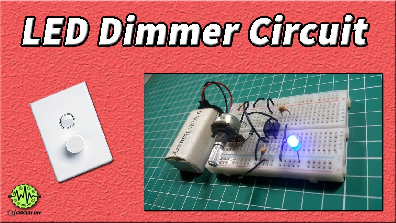 How to make LED Dimmer using 555 timer | Electronics Projects