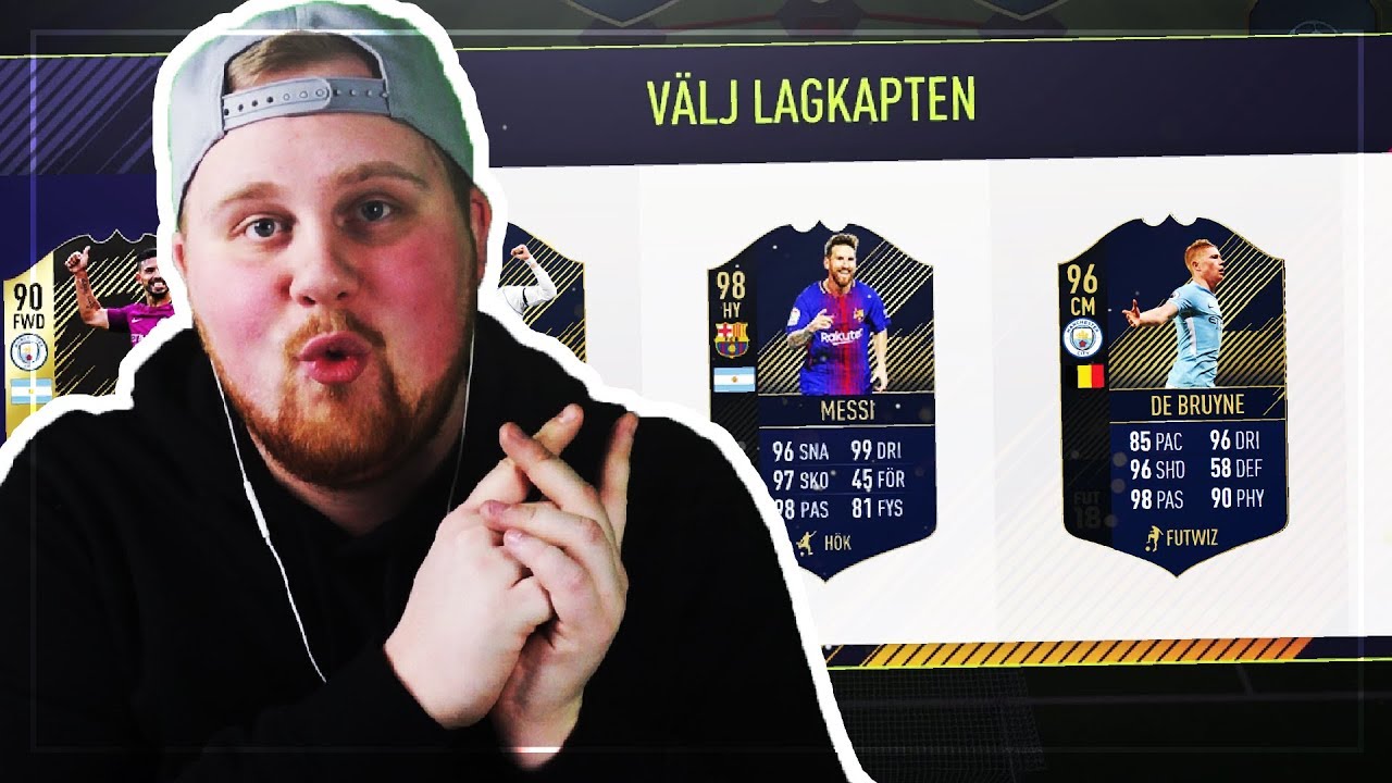 OMG TOTY DRAFT!! FUTDRAFT REKORD??? - FIFA 18 SVENSKA