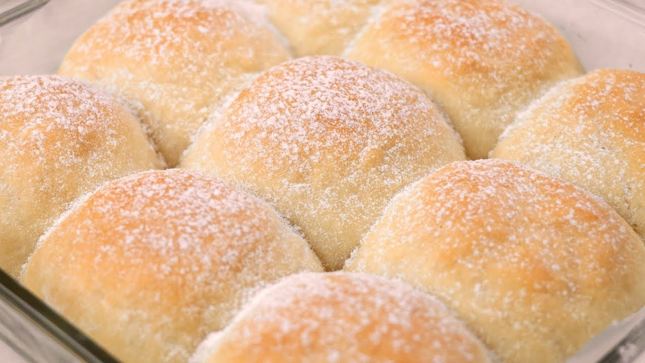 Yogurt Bread Super Fluffy - Only One Proof  [Soft yogurt bread recipe | Yogurt bread rolls]