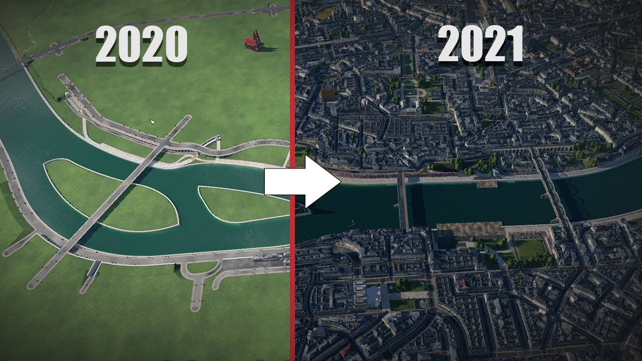 1 YEAR LATER - PARIS | TRANSPORT FEVER 2