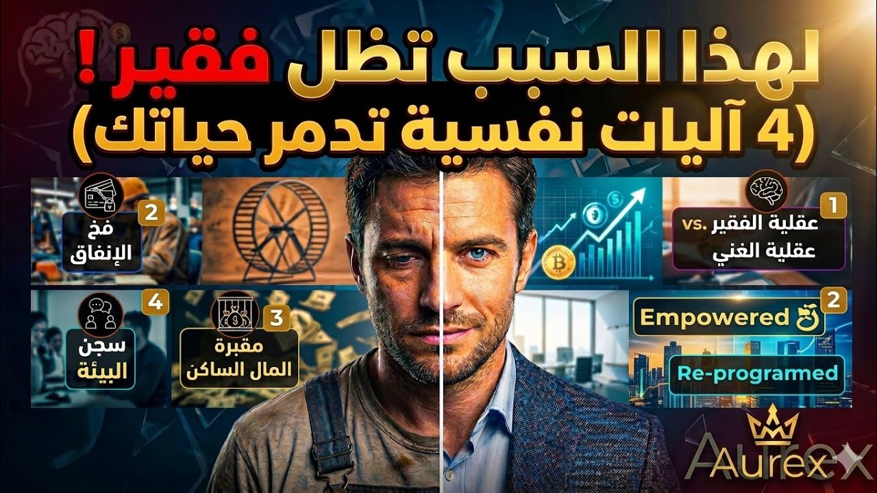 لهذا السبب تظل فقيرًا | اللعبة النفسية التي تدمر حياتك