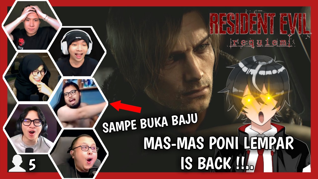 【Reaksi Gamers】Saat Melihat Kembalinya Leon S Kennedy | Resident Evil Requiem
