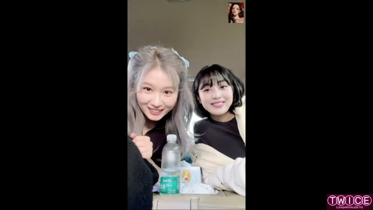 【TWICE日本語字幕】 サナ,ジヒョSana Jihyo  VLive | 2021.10.19
