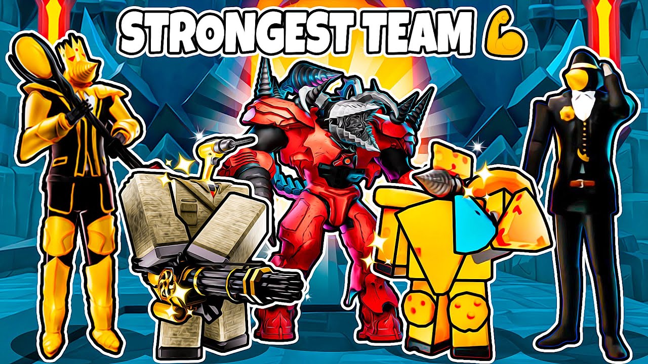 STRONGEST DRILL TEAM In Toilet Tower Defense
