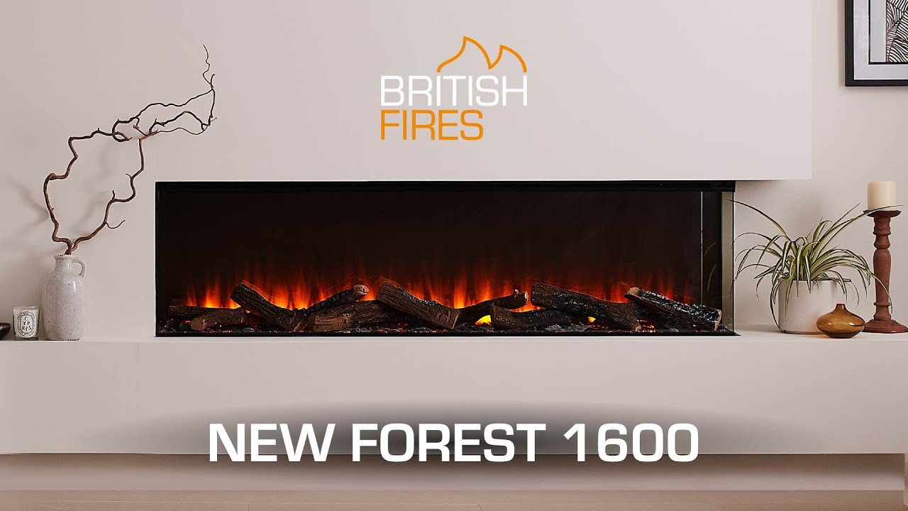 British Fires - New Forest 1600 Electric Fire