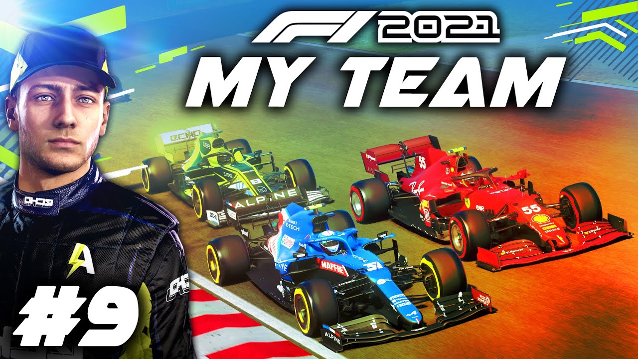 F1 2021 MY TEAM CAREER Part 9: BEATING FERRARI?! BEST AI BATTLE I'VE SEEN ON THIS GAME YET!