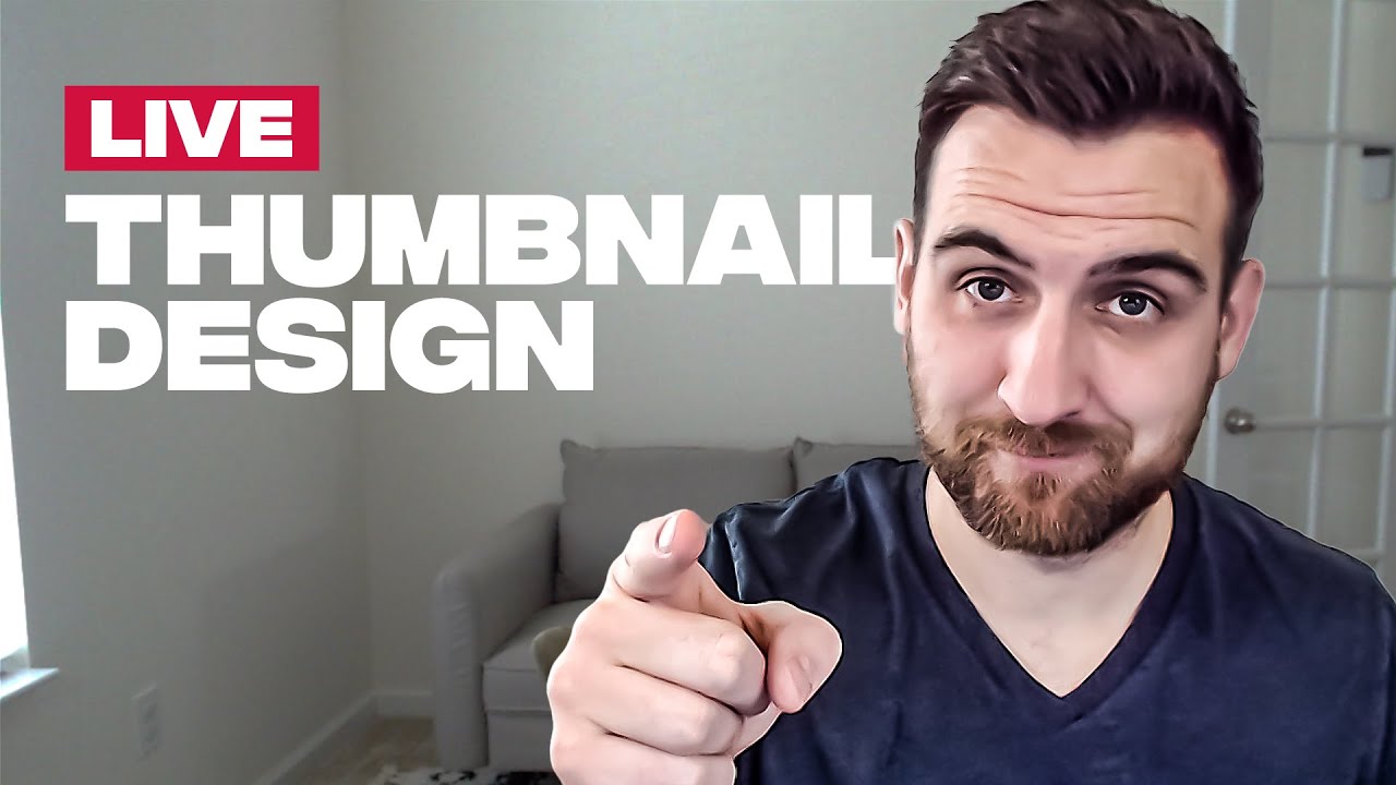 Designing Thumbnails & How to Get Your Graphic Design Portfolio Seen (LIVE)