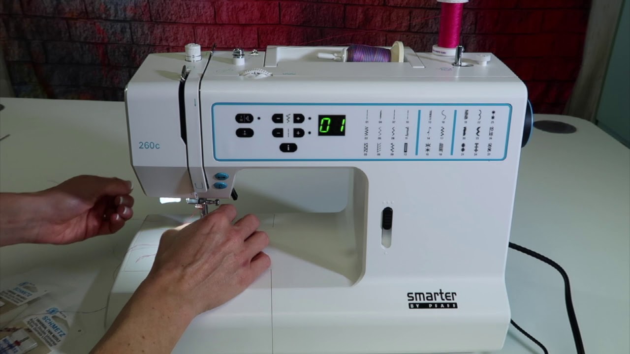SMARTER by PFAFF 260c 31 Twin Needle