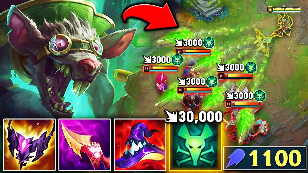 Twitch but I have 1100 AP and my passive burns you from full health (30,000+ TRUE DAMAGE)