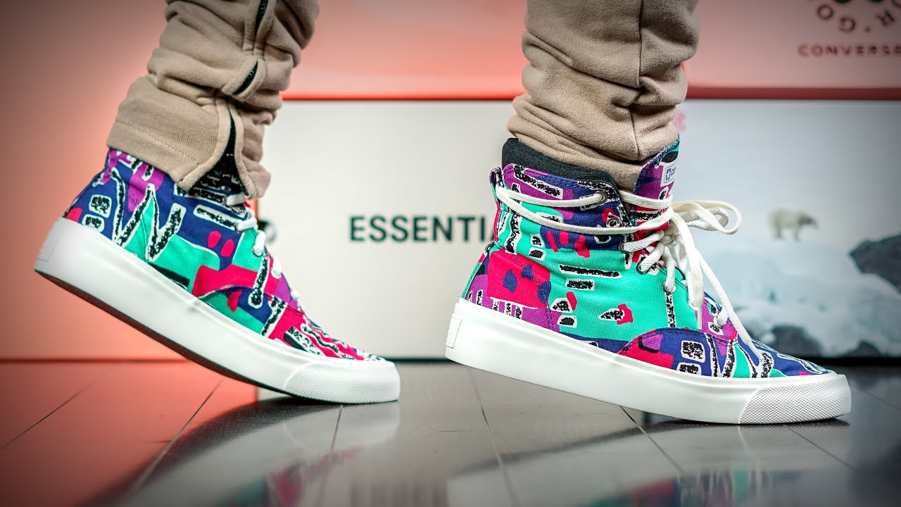 I Was Not Expecting This… | Fog Essentials X Converse Skid Grip Hi On Feet Review