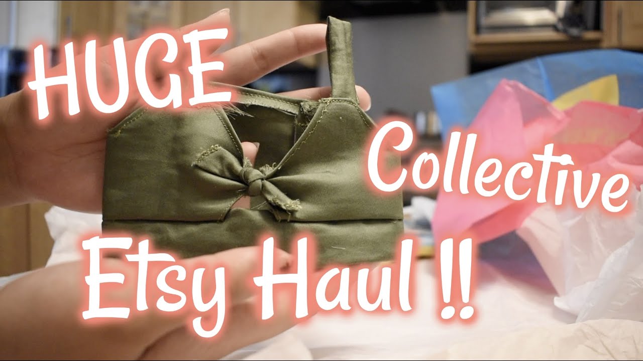 HUGE American Girl Etsy Clothing Haul!! Custom Ordered Clothes!
