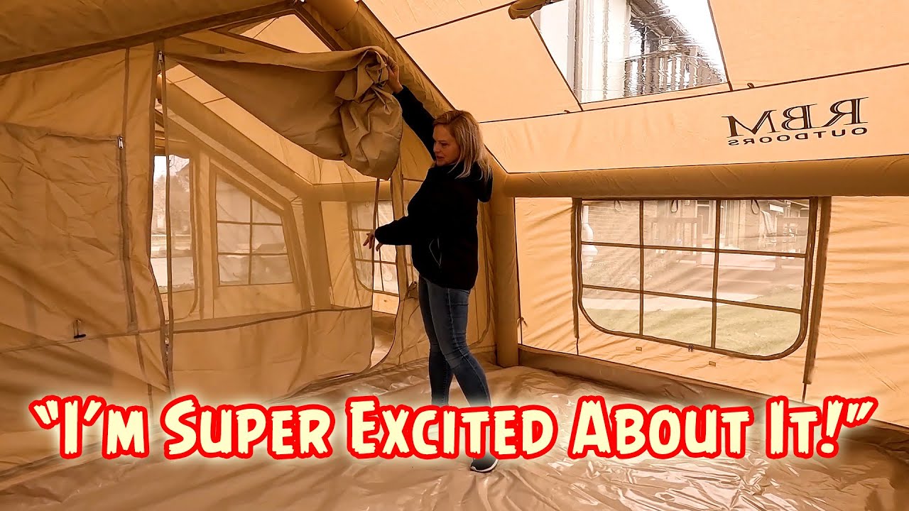 GIANT TWO-ROOM INFLATABLE TENT 💥 COODY 17.2 – YOU'VE NEVER SEEN THIS!