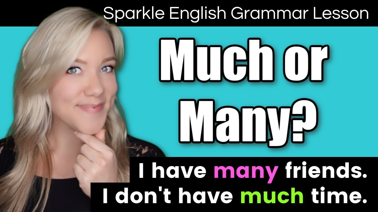 Much or Many? A lot of or Lots of? Countable and Uncountable Nouns with QUIZ | English Grammar
