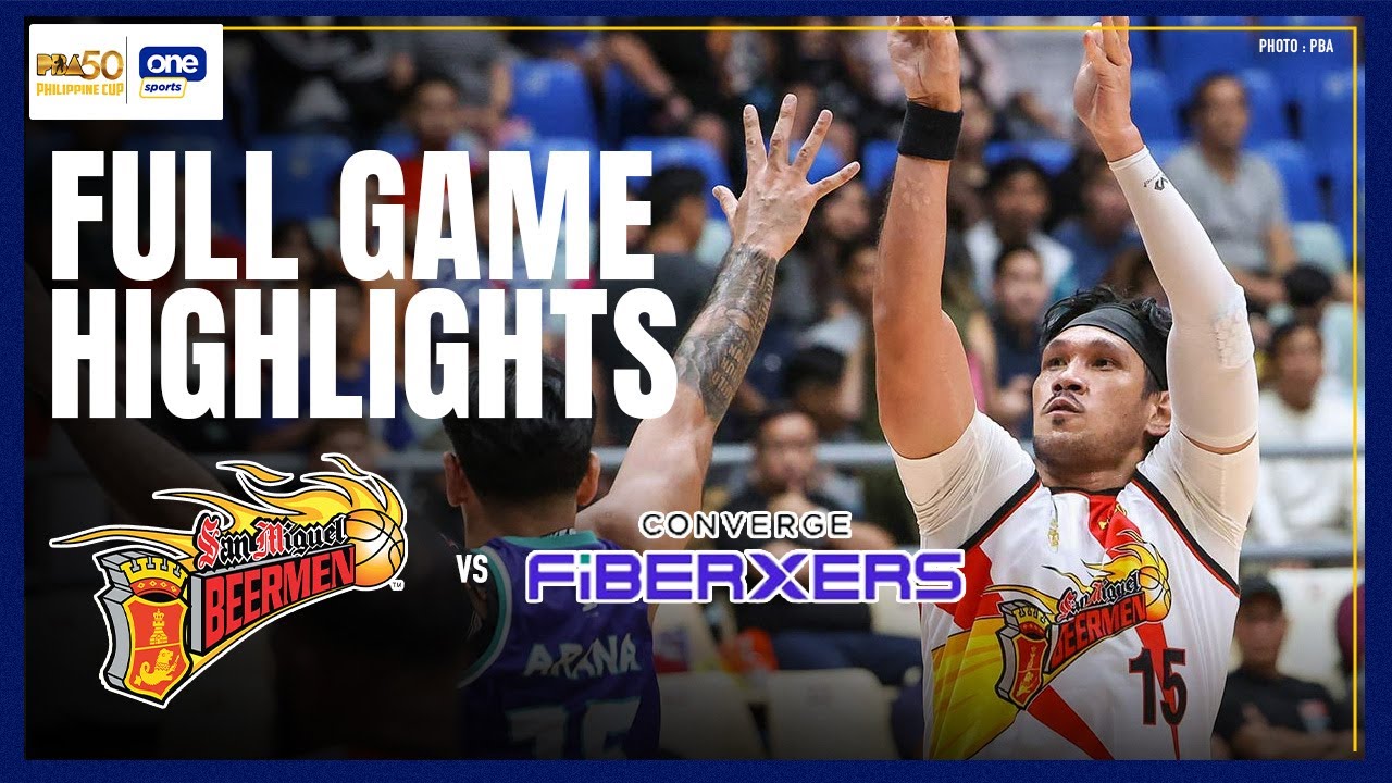 CONVERGE vs. SAN MIGUEL | FULL GAME HIGHLIGHTS | PBA SEASON 50 PHILIPPINE CUP | NOV. 2, 2025