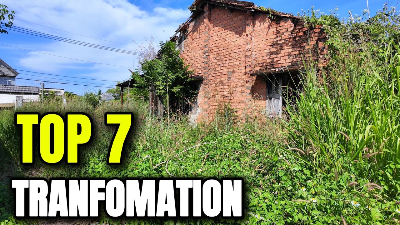 TOP 7 Most SATISFYING ABANDONED House Transformations