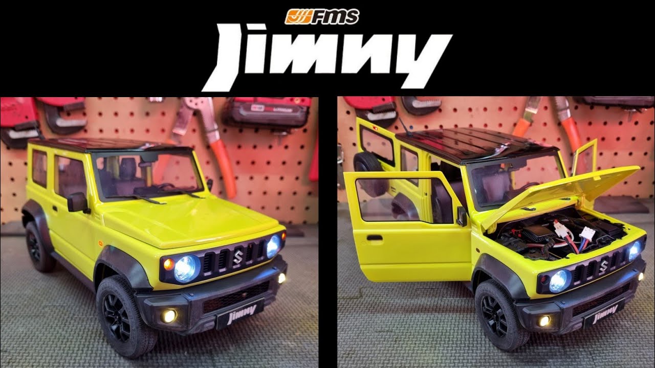 FMS Suzuki Jimny 1/12 [Unboxing y review en español] (CC available)