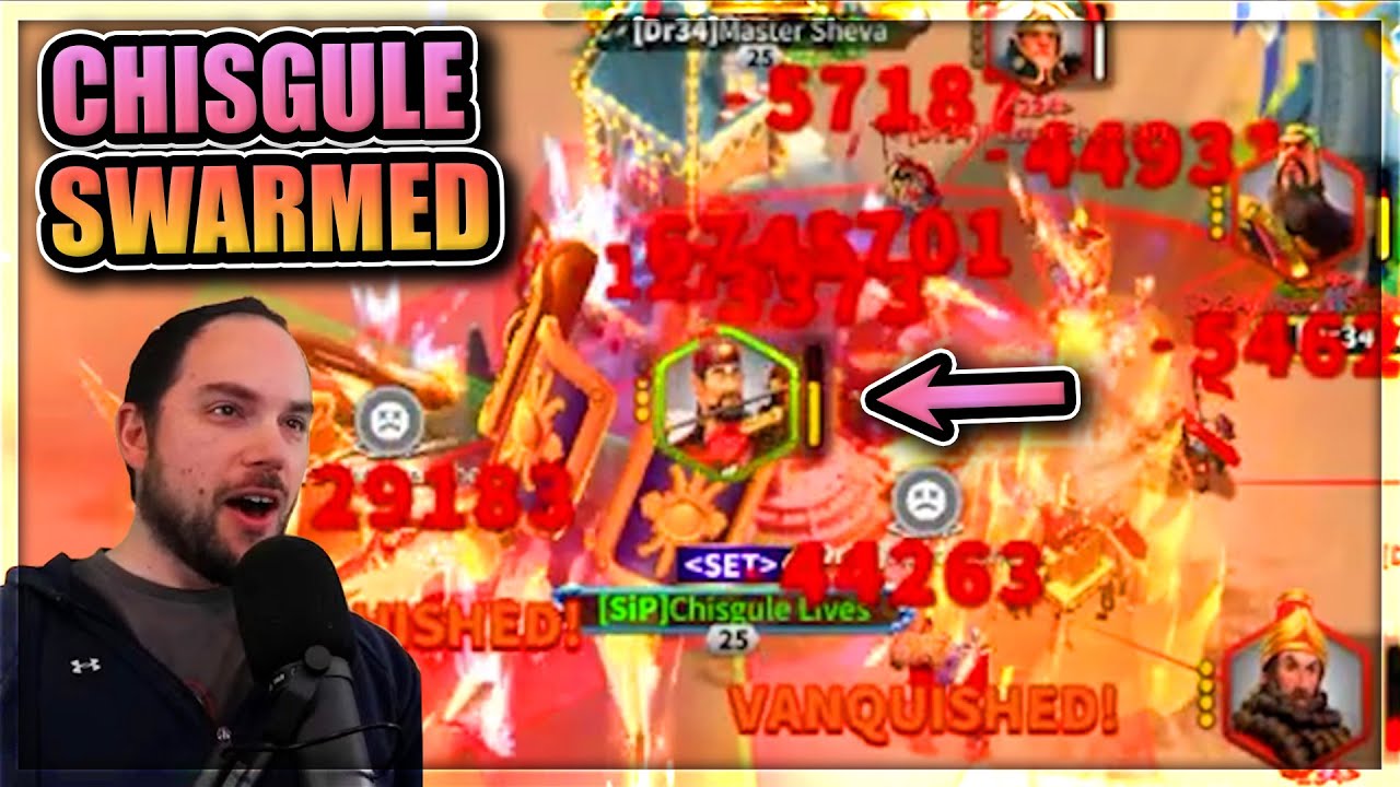 Chisgule city swarmed [zero attempt] Rise of Kingdoms