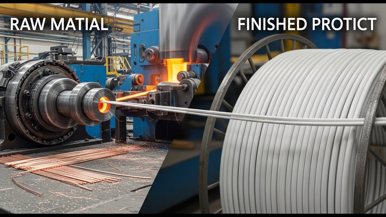 40 Inside Factory: The Incredible manufacturing process Electrical Wires