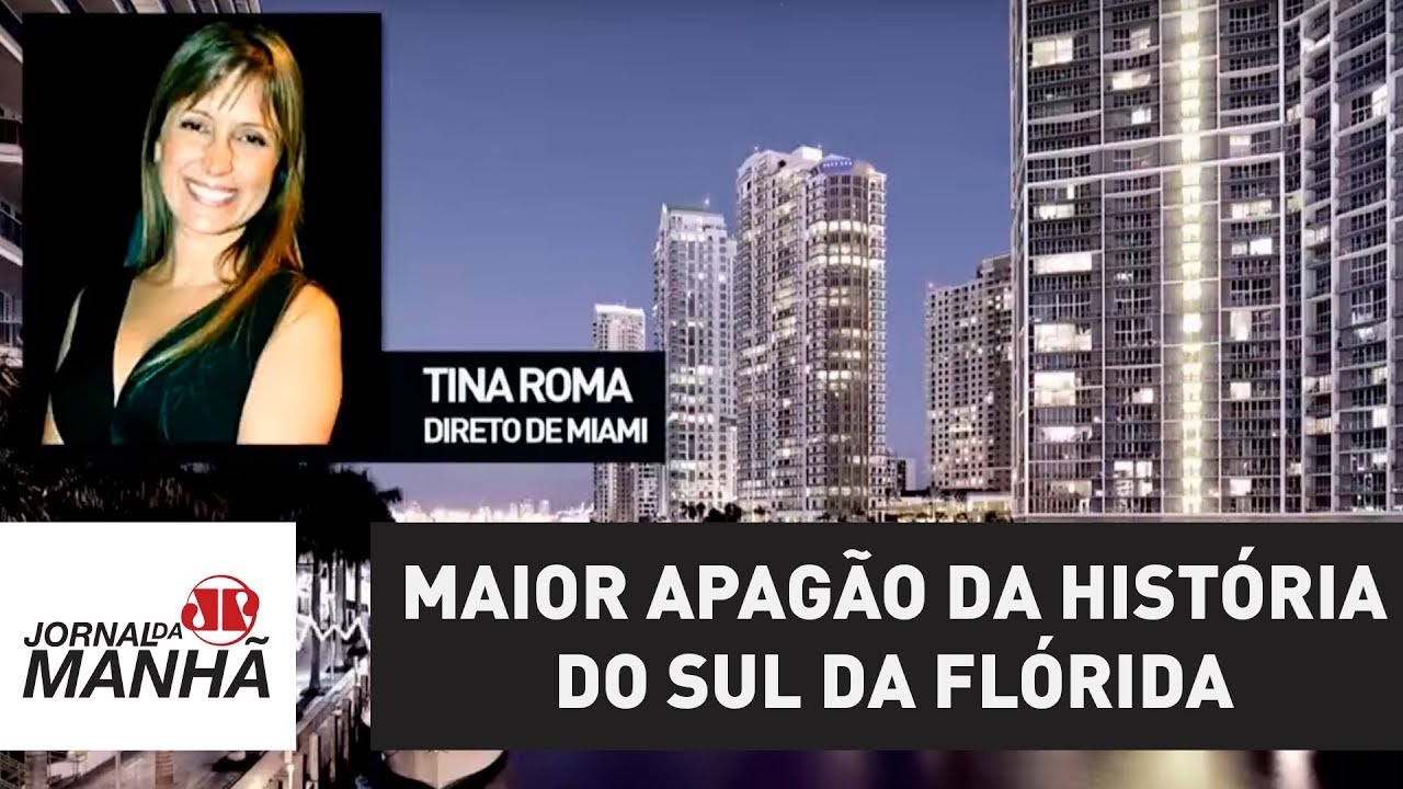Irma causou o maior apag&atilde;o da hist&oacute;ria do Sul da Fl&oacute;rida, conta jornalista que vive nos EUA