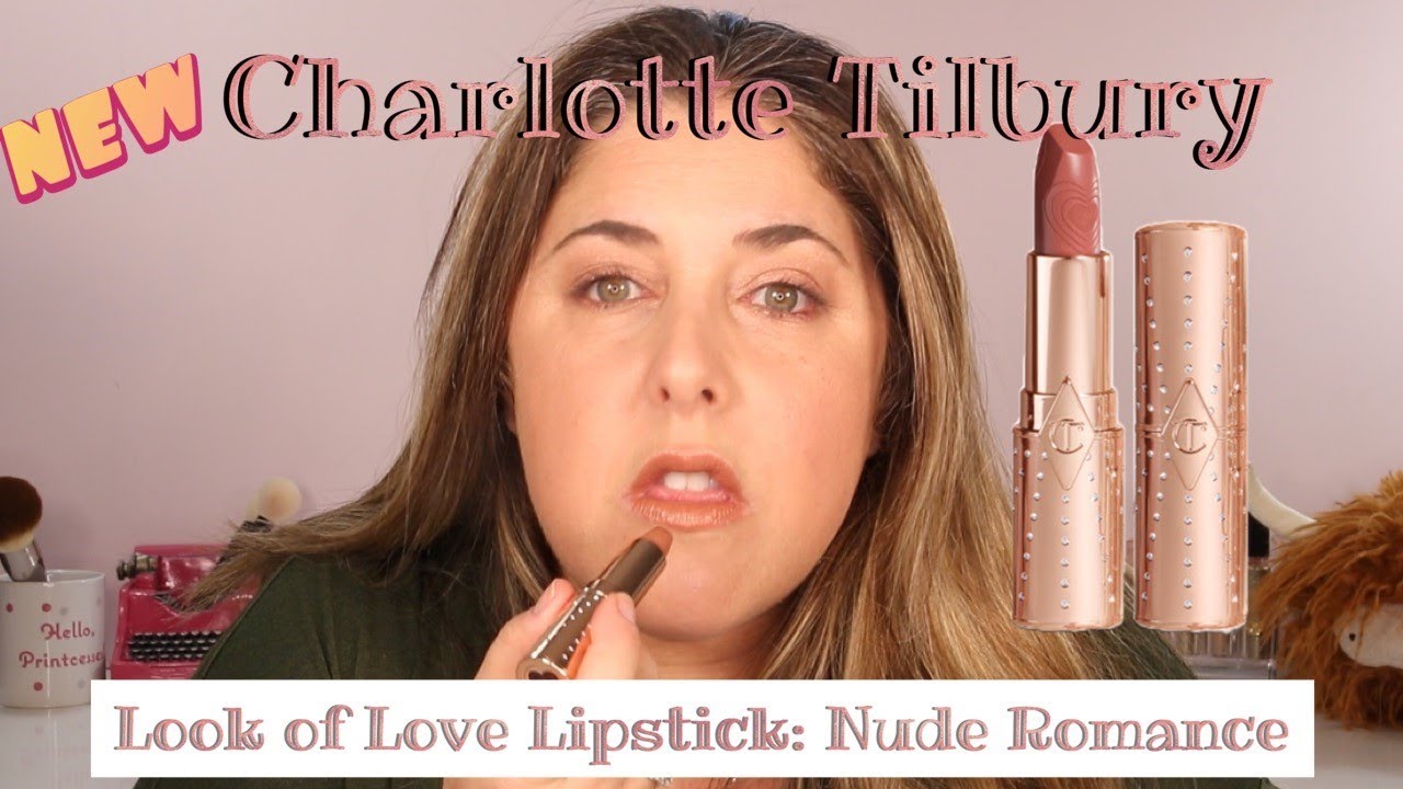Charlotte Tilbury NEW Look of Love Lipstick in Nude Romance!