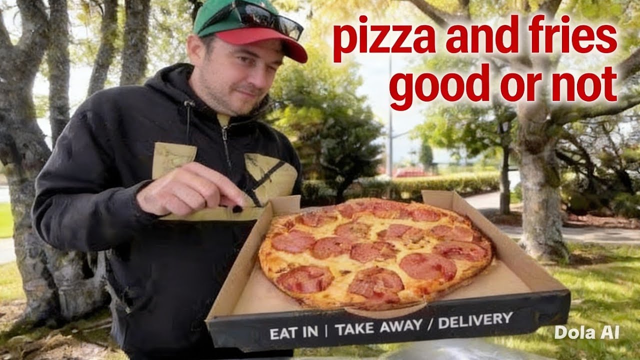 Trying Windsor Pizzeria in Invercargill, New Zealand – Pepperoni Pizza & Fries Review
