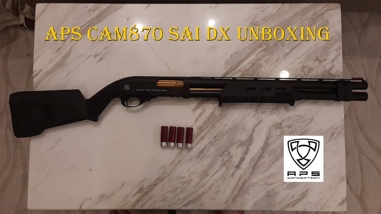 Unboxing & Review APS CAM870 MK3 SAI DX - It's kinda look like John Wick Shotgun !!