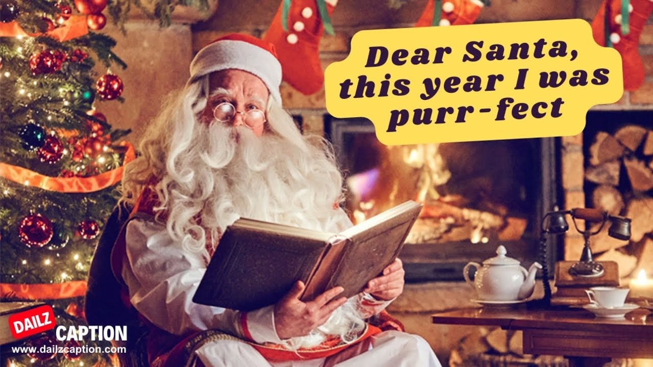 Santa Captions For Instagram | Santa Quotes | Santa Instagram Caption #santacaption #captionsideas