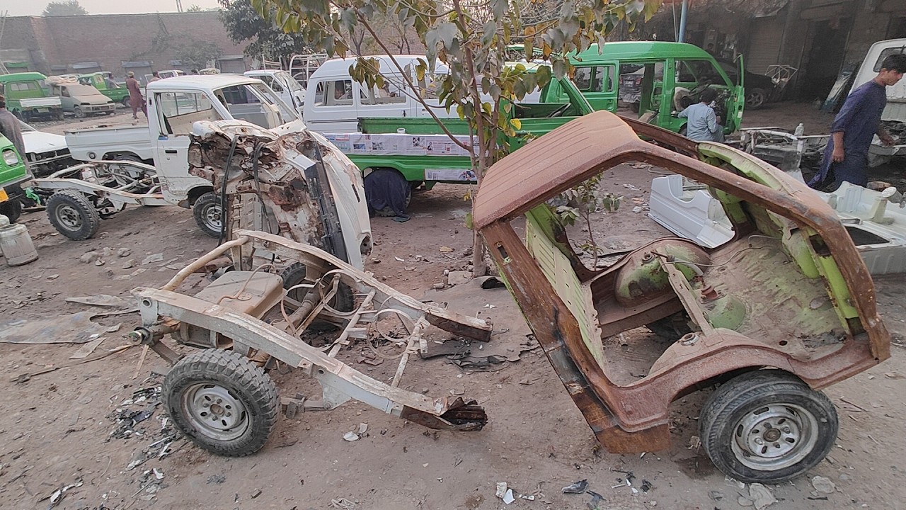 Incredible Process Suzuki Major Accident Complete Repair & Restoration By The Local Shop