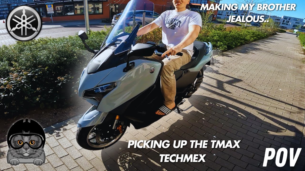 Забираю совершенно новый Yamaha TMAX 560 Tech MAX 2026.