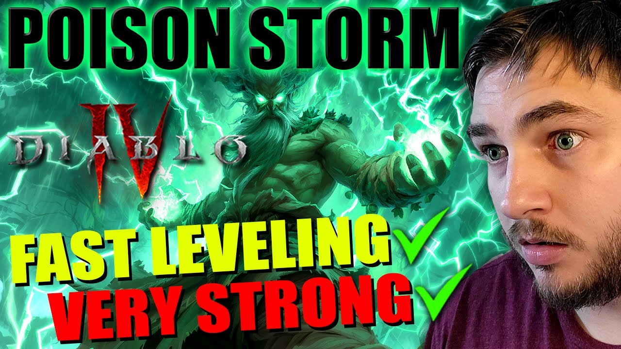 Diablo 4 - Билд друида «POISON STORM» (ОЧЕНЬ БЫСТРАЯ ПОВЫШЕНИЕ УРОВНЯ) Руководство по 10 сезону