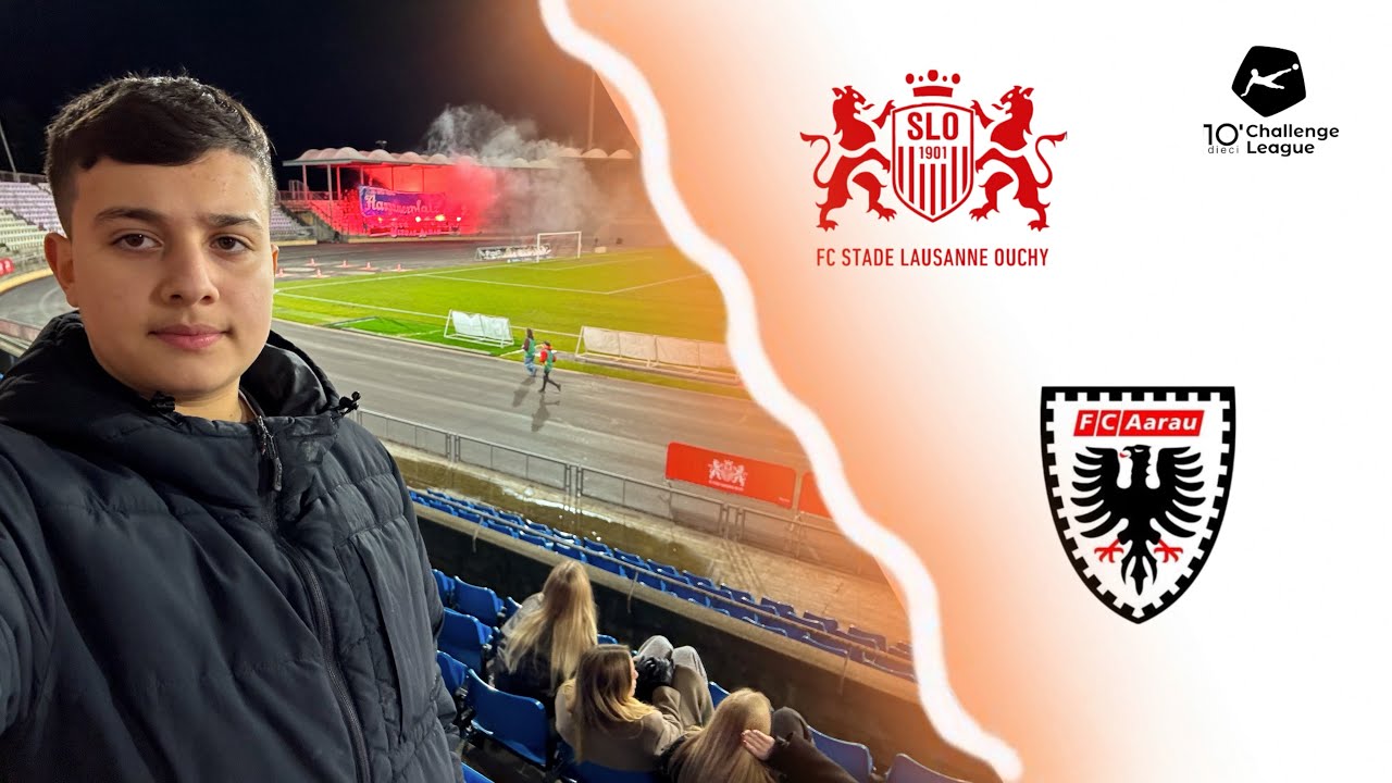 Stade Lausanne Ouchy vs FC Aarau | Ouchy übernimmt die 2. Halbzeit. 🤯🤩 | VBVC