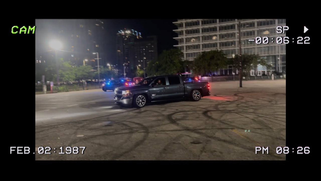 Downtown Houston Truck Meet (COPS CALLED)