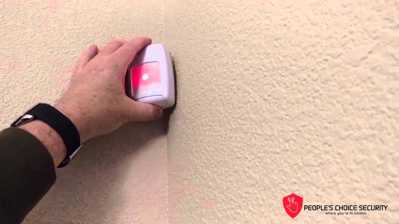 How to install Honeywell Wireless motion sensor
