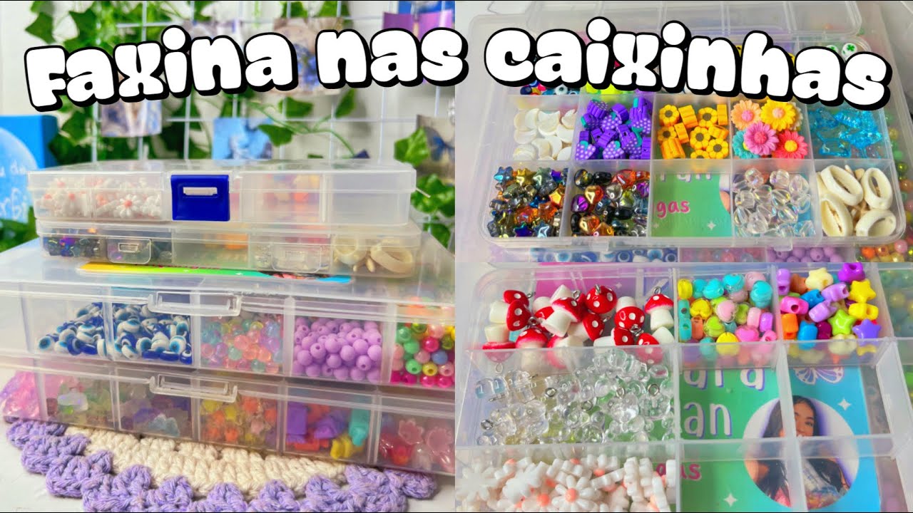 ORGANIZANDO AS CAIXINHAS DE MIÇANGAS 😍