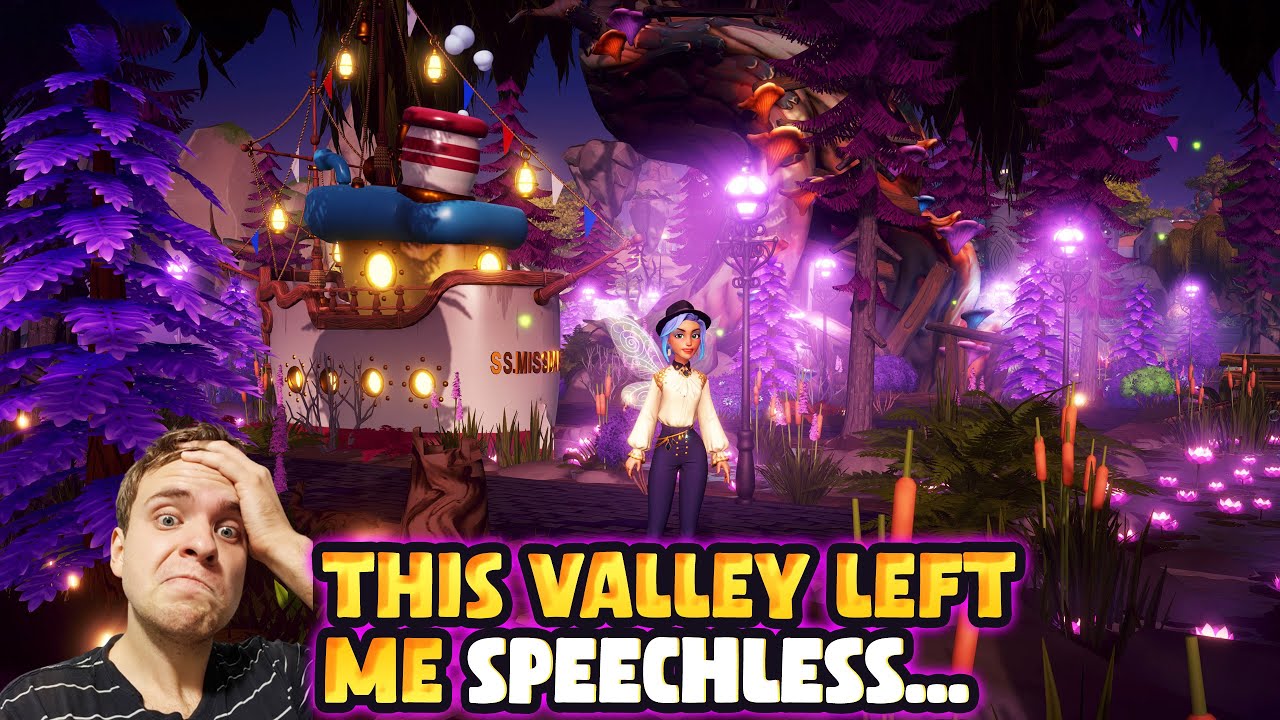 Disney Dreamlight Valley. I Visited My Subscriber's Valley and I DID NOT EXPECT THIS! Incredible...