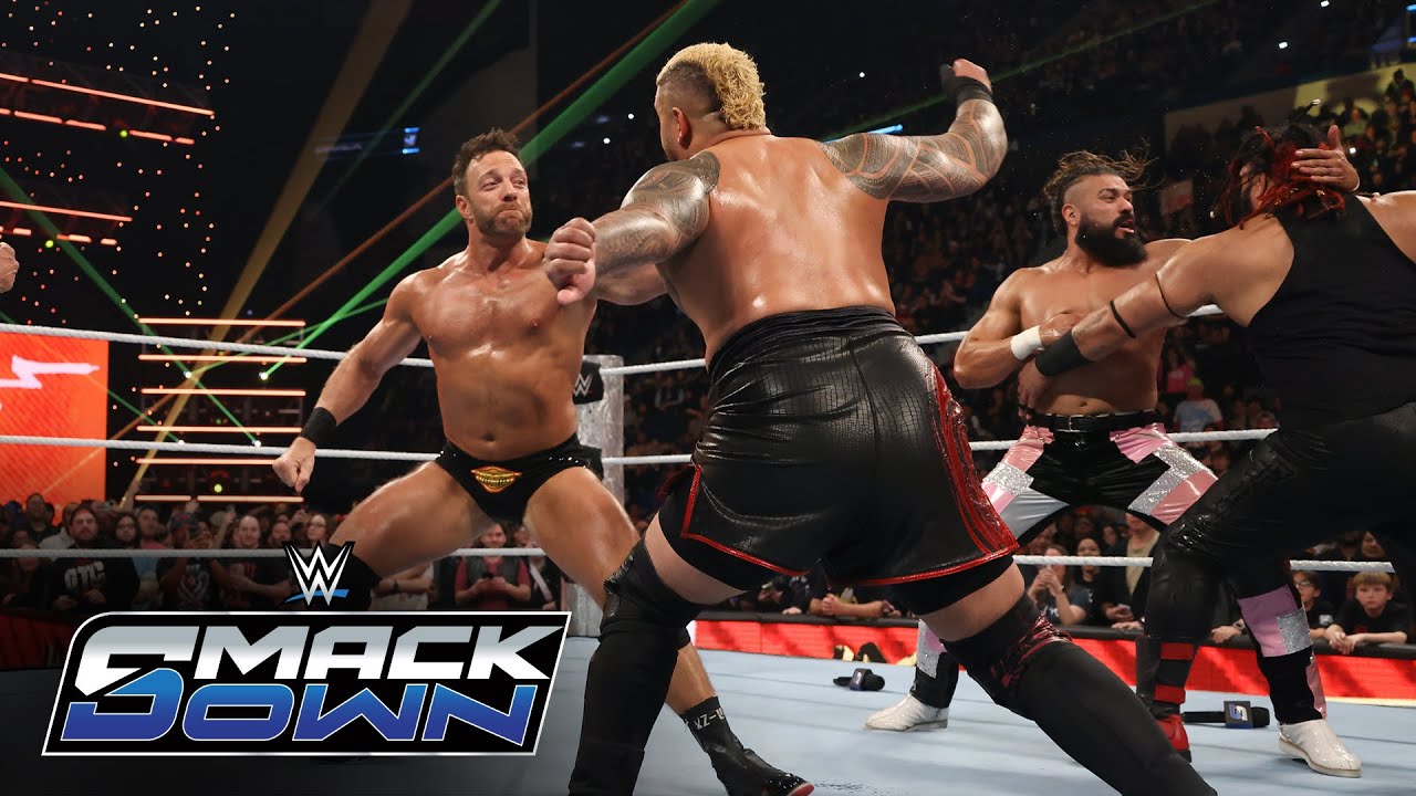 FULL MATCH: Bloodline win big after Shinsuke Nakamura attacks LA Knight: SmackDown, Dec. 20, 2024