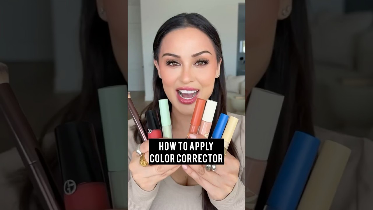 How To Apply Color Corrector l Christen Dominique
