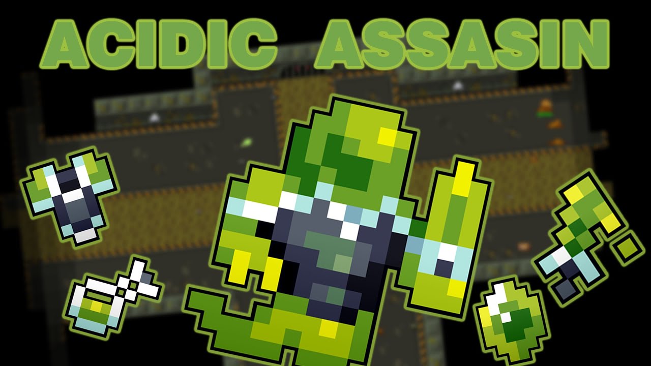 RotMG : Acidified Assasin Set Showcase