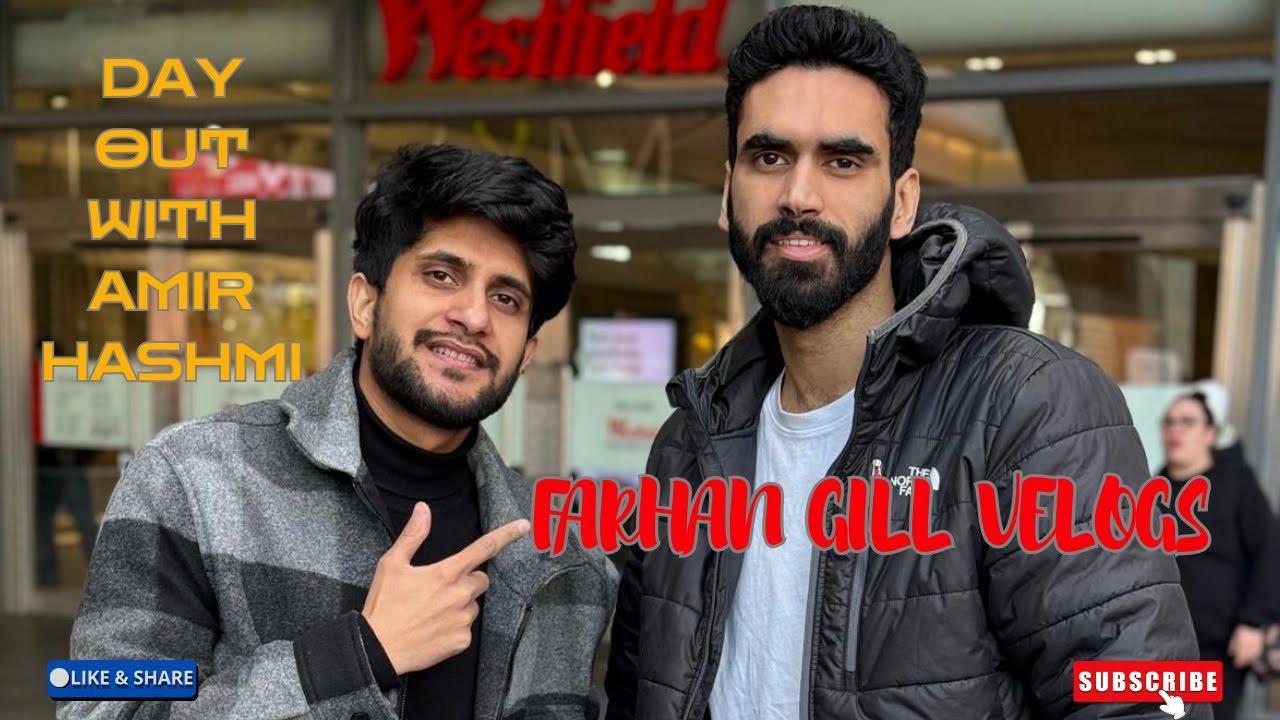 Day Out with Singer AMIR HASHMI😎