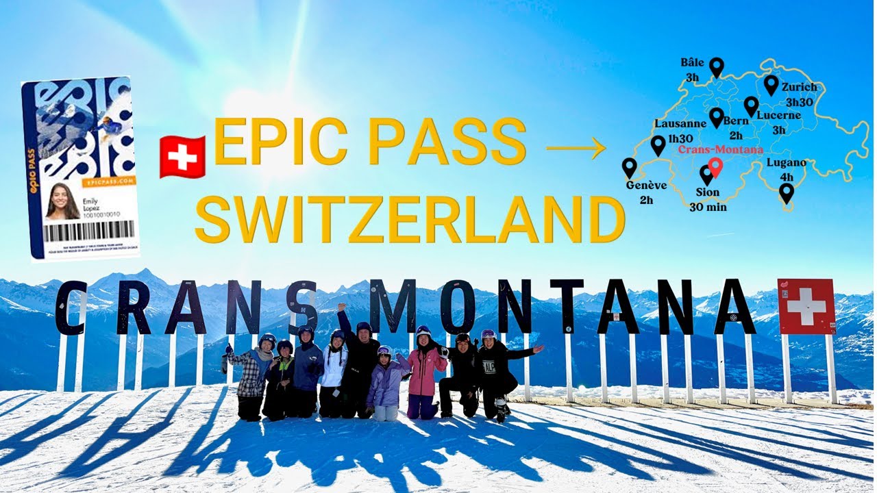 Epic Pass Switzerland: Crans-Montana Ski Trip Costs, Trains & Where to Stay