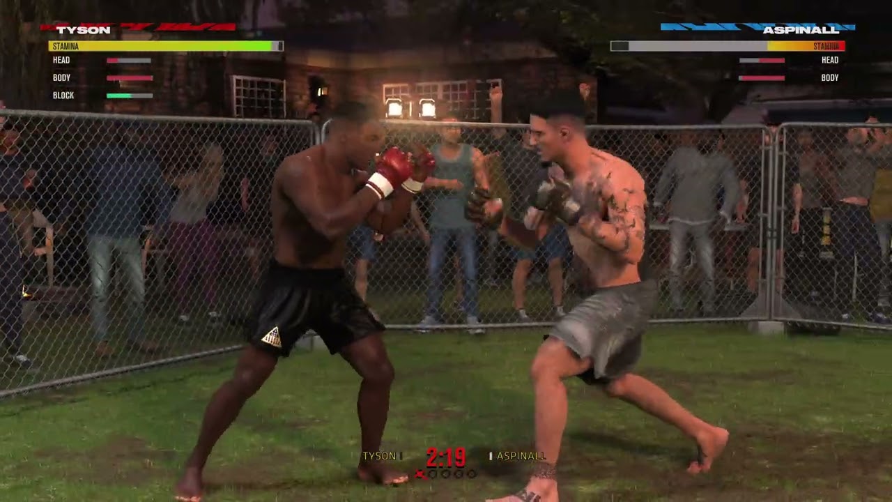 I played UFC5