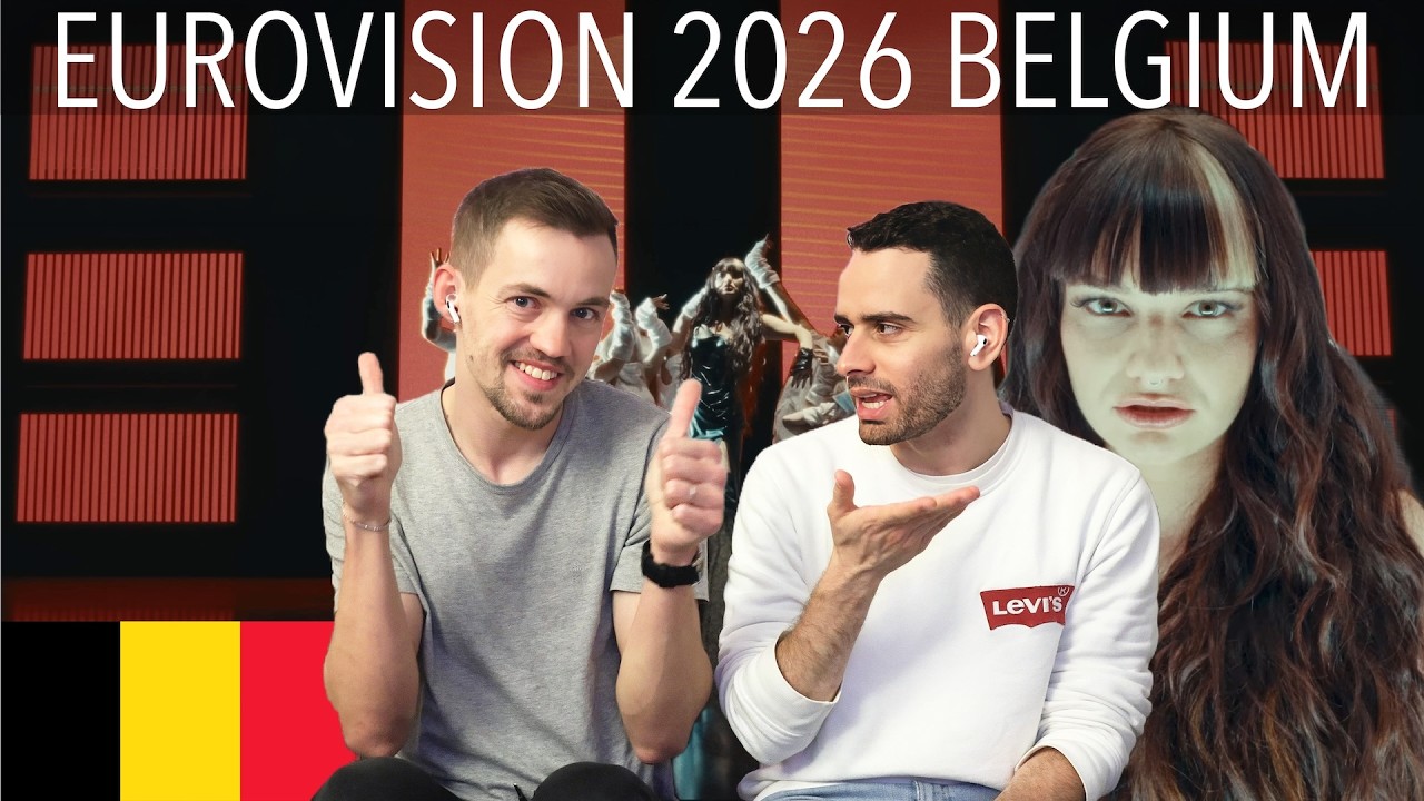 🇧🇪 BELGIUM EUROVISION 2026 REACTION - ESSYLA - DANCING ON THE ICE - JURAVISION