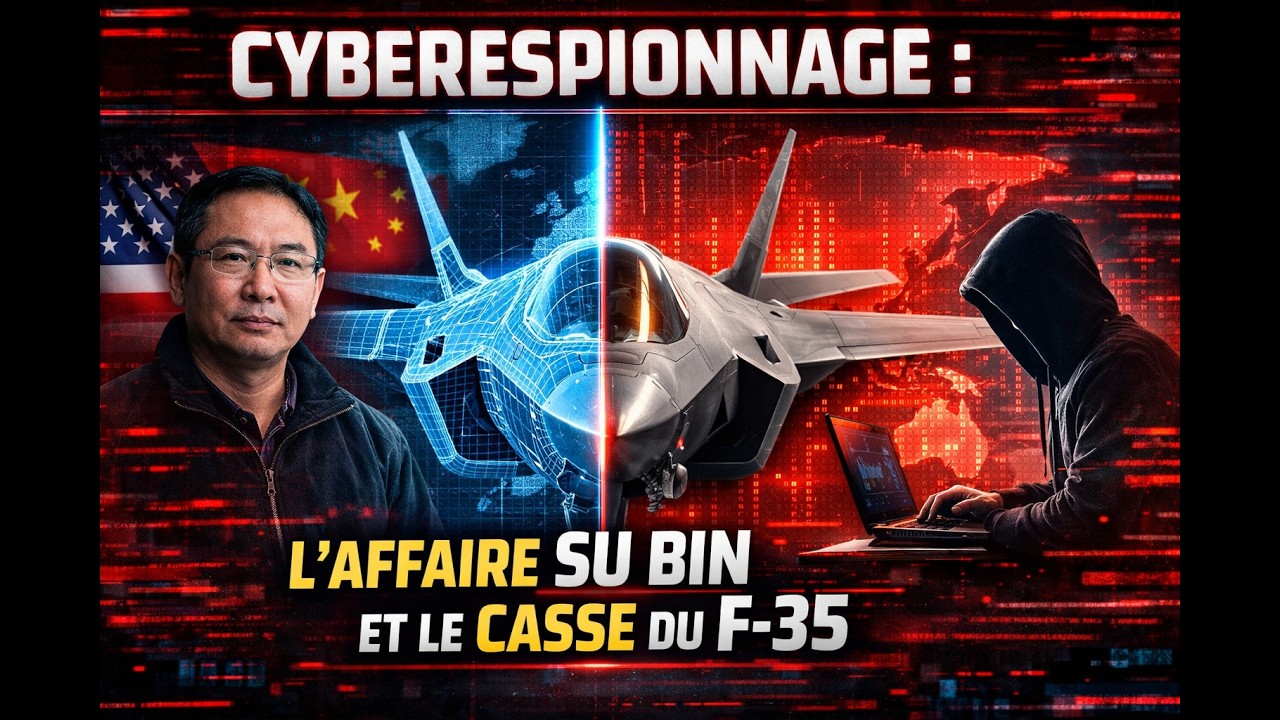 Cyberespionnage : l’affaire Su Bin et le casse du F-35