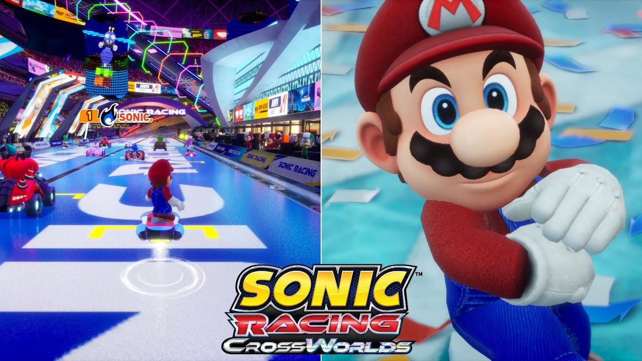 If Mario Was In Sonic Racing: CrossWorlds