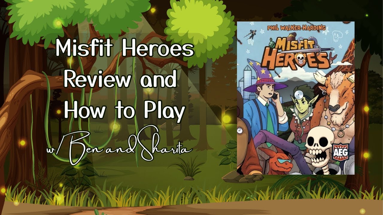 &ldquo;Misfit Heroes&rdquo; Board Game Review and How To Play
