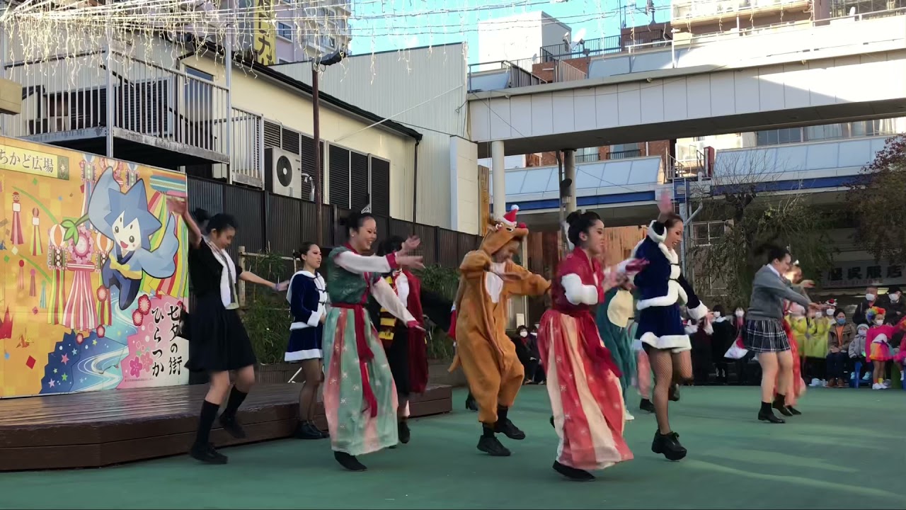 疾風乱舞/仮装演舞★湘南よさこい/湘南ひらつか紅谷町まちかど広場/2021.12.19/iPhone