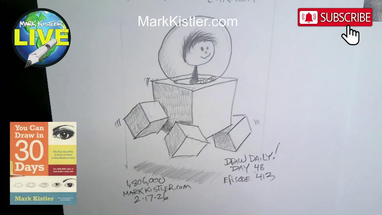 Daily Drawing Challenge Day 48! Let's draw a 