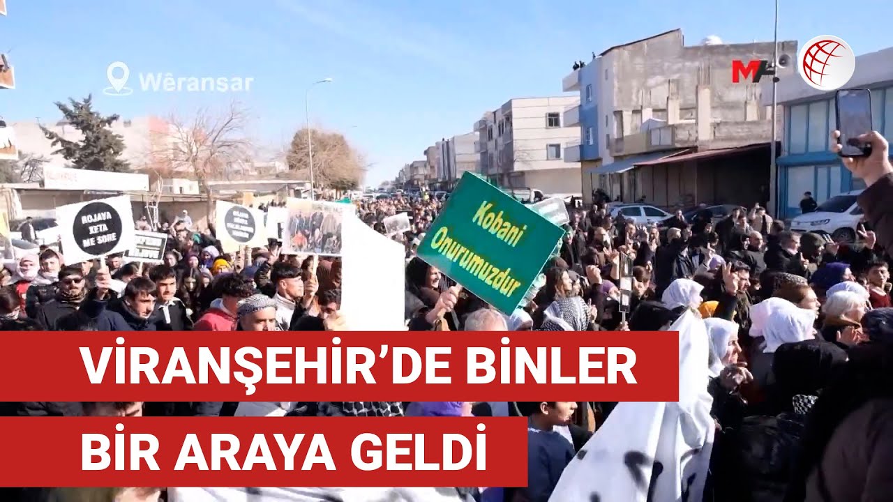 Viranşehir'de binler bir araya geldi