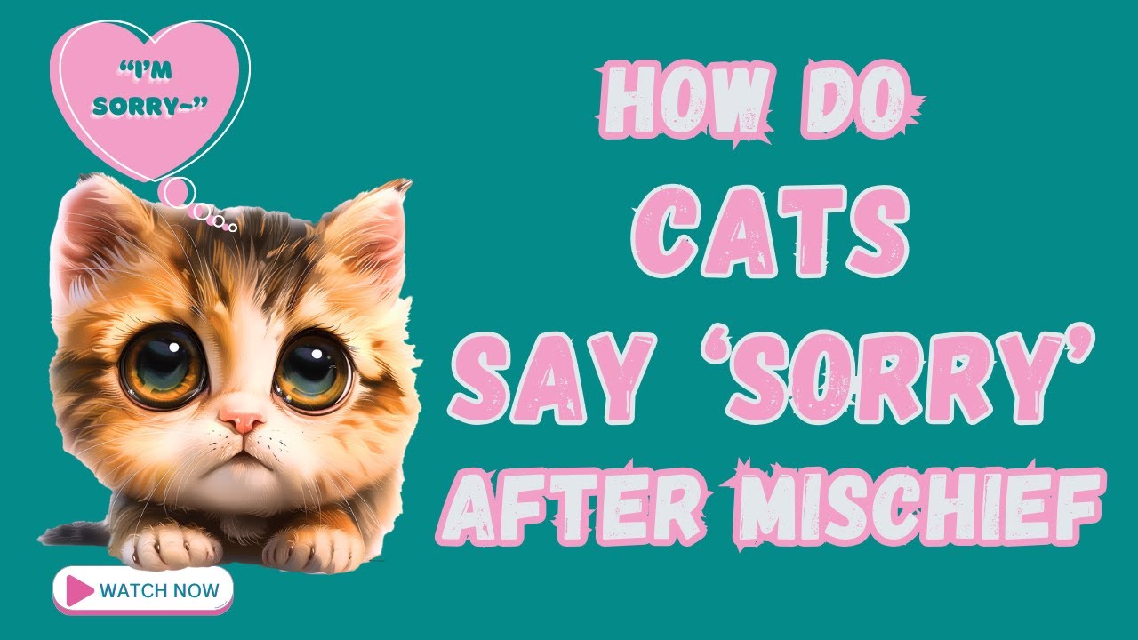 How do Cats Making Amends after Misbehaving, 