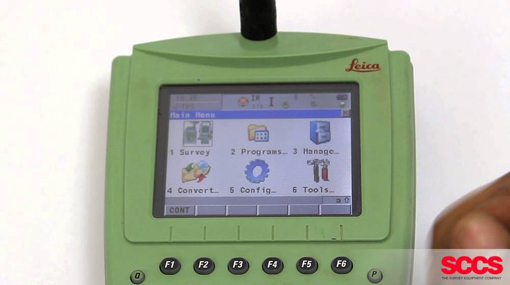 Pairing up a 1200 Total Station with an RX1200 Controller